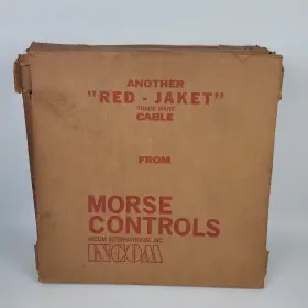 301947-3 Morse Controls Lot Of 3 Red Jaket Control Cable Oem Boat Part More