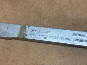 0328367 Omc 328367 Johnson Evinrude Cobra Shim Shimming Tool Bar Gauge Pinion #2