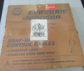 0176122 Omc 176122 D10 Evinrude Johnson Control Cable Oem New Factory Boat Parts