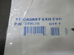 0319578 Omc 319578 A27 Genuine Exhaust Cover Gasket Oem New Factory Boat Parts #3