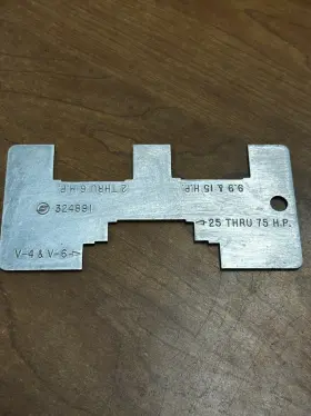 324891 Omc Oem Evinrude Johnson Carburetor Float Level Gauge Tool