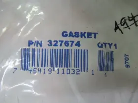 0327674 Omc 327674 A27 Evinrude Johnson Head Cover Gasket Oem New Boat Parts #3