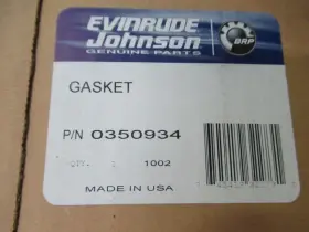 0350934 Omc 350934 C4 Evinrude Johnson Reed Plate Gasket Oem New Factory Parts #3