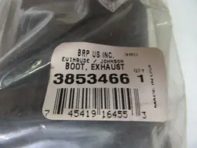 3853466 Omc C3c Evinrude Johnson Exhaust Boot Oem New Factory Boat Parts #2