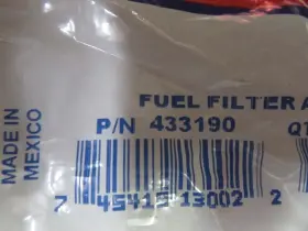 0433190 Omc 433190 C3a Evinrude Johnson Fuel Filter Oem New Factory Boat Parts #2
