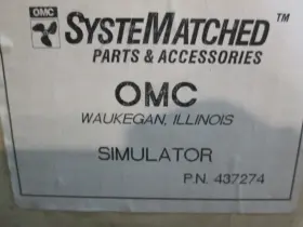 0437274 Omc 437274 Evinrude Johnson Systemcheck Simulator #2
