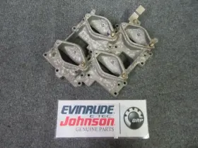 0437388 Omc 437388 A15 Evinrude Johnson Intake Manifold Assy Oem Used Boat Parts