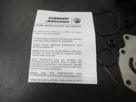 5008972 Omc B10 Evinrude Johnson Water Pump Kit Oem New Factory Boat Parts #2