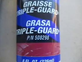 0508298 Omc 508298 A31 Evinrude Johnson Triple Guard Grease 8oz Lot Of 2 Oem New #3