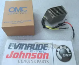 0585001 Omc 585001 D11 Evinrude Johnson Rectifier Regulator Oem New Boat Parts