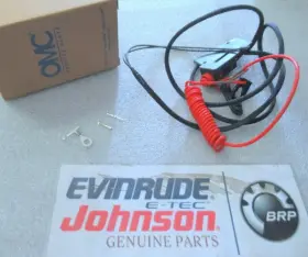 0585133 Omc 585133 B5 Evinrude Johnson Stop Switch Kit Oem New Factory Boat Part