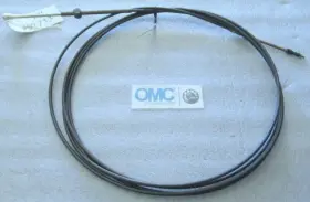 650733 Omc C6 Genuine Control Cable Assembly 19ft Oem New Factory Boat Parts