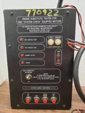 770922 Omc Engine Substitute For System Check Equipped Motors #2