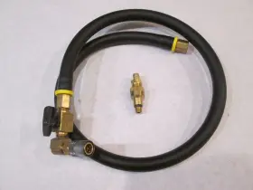 0772267 Omc 772267 Gearcase Oil Filler Replacement Hose And Quick Disconnect Tip