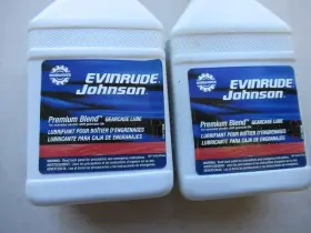 775608 Omc A31 Evinrude Johnson Premium Blend Gearcase Lube Lot Of 2 Oem New #3