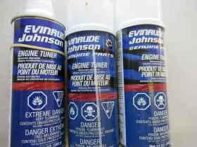 0777185 Omc 777185 A32 Evinrude Johnson Engine Tuner 13oz Lot Of 3 Oem New #3