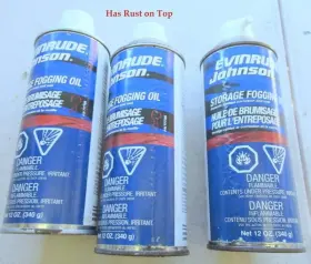 777186 Omc A32 Evinrude Johnson Storage Fogging Oil 12oz Lot Of 3 Oem New