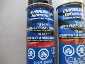 777192 Omc A32 Evinrude Johnson 6 In 1 Multi-purpose Lubricant Lot Of 2 Oem New #2