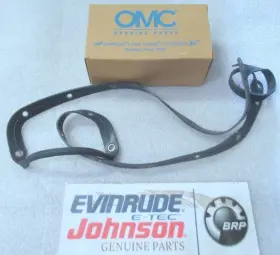 0913278 Omc 913278 B5 Evinrude Johnson Oil Pan Gasket Oem New Factory Boat Parts