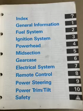 0507758 Omc Brp 507758 Oem 1989 Johnson Evinrude Inch Ce Loop V Factory Service Manual P/n Used #2