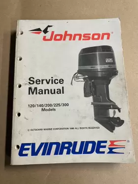 0507758 Omc Brp 507758 Oem 1989 Johnson Evinrude Inch Ce Loop V Factory Service Manual P/n Used