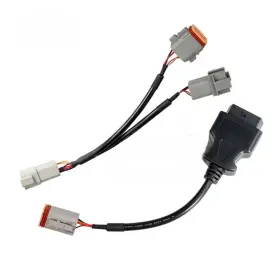 Parannic 21en-32360 Marine Engine Diagnostic 6 Pin 8 Obd2 Adapter Cable Tool