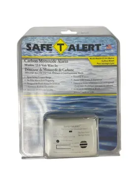 Safe-t-alert 62-541 Marine Carbon Monoxide Alarm 13.8v Wire In New Oem