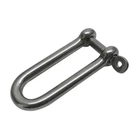 11741 Sea Dog 1/4 Inch Captive Pin Long D Shackle Threaded Stainless Steel Lot Of 3 Free Shipping