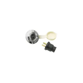 50-10121 Seachoice Deck Connector With Two Pin Double Contact Socket And Plug