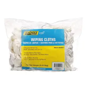 7402-01-12-sc Seachoice 90007 Recycled White Knits Wiping Cloths 1-lb. Bag