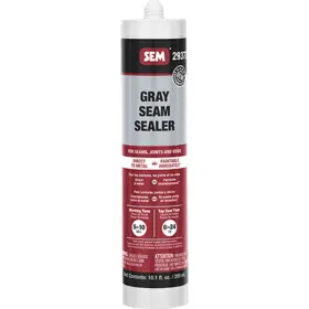 Sem Products Sem-29372 Gray 10.1oz Tube Body Seam Sealer For Interior And Exterior Seams/joints/voids
