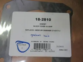 27-43777 Sierra 18-2810 G45 Marine Gasket Replaces Oem New Factory Boat Parts #3