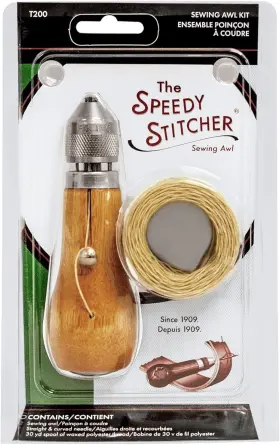 Silver Creek Leather Co 687758049583 T200 Speedy Stitcher Sewing Awl With 30-yds Thread