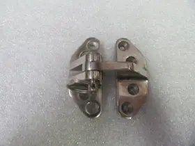 12086 Sportsmaster C8d Ss Hatch Hinge 3 Inch X 2-1/2 Oem New Factory Boat Parts
