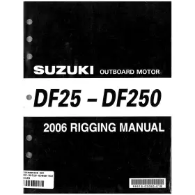 99518-03060-01e Suzuki Outboard Marine 2006 Rigging Guide Manual