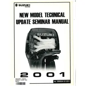 99954-51201 Suzuki Outboard Marine 2001 Technical Update Manual