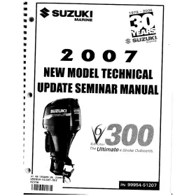 99954-51207 Suzuki Outboard Marine 2007 Technical Update Manual