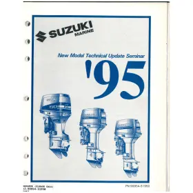 99954-51950 Suzuki Outboard Marine 1995 Technical Update Manual