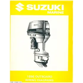 99954-53960 Suzuki Outboard Marine 1996 Wiring Diagram Manual