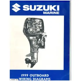 99954-53990 Suzuki Outboard Marine 1999 Wiring Diagram Manual