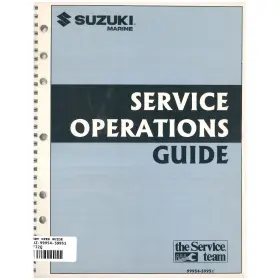 99954-59951 Suzuki Outboard Marine 1995 Service Operations Guide Manual