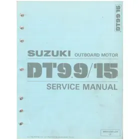 99500-93902-03e Suzuki Marine Outboard 1983 Dt9.9/15 Servive Manual