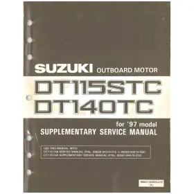 99500-98600-03e Suzuki Marine Outboard 1985 Dt4 Service Manual