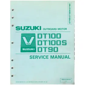 99501-87d60-03e Suzuki Marine Outboard 1993 Dt150s Supplementary Service Manual