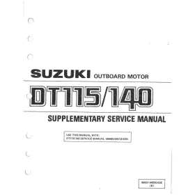 99501-94560-03e Suzuki Marine Outboard Supplementary Service Manual