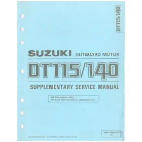 99954-58950 Suzuki Marine Outboard Reference Manual