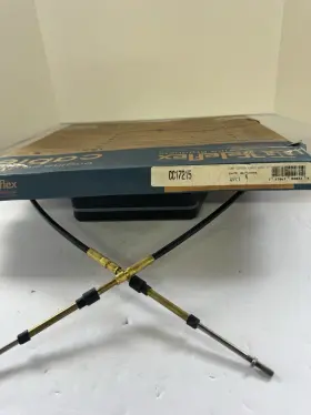 Teleflex 731957020314 C15 Cc17215 Control Cable Assembly 15ft Oem New Factory Boat Parts Nos