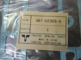 3b7-02305-0 Tohatsu A26 Genuine Exhaust Cover Gasket Oem New Factory Boat Parts #3