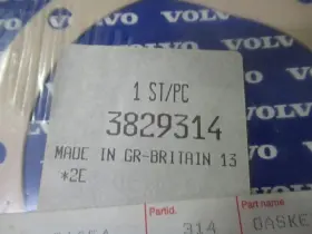 3829314 Volvo Penta A27 Genuine Marine Gasket Oem New Factory Boat Parts #3
