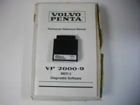 3861650 Volvo Penta Brp Mefi 3 Marine Diagnostics Software With Manual Vp 2000-9